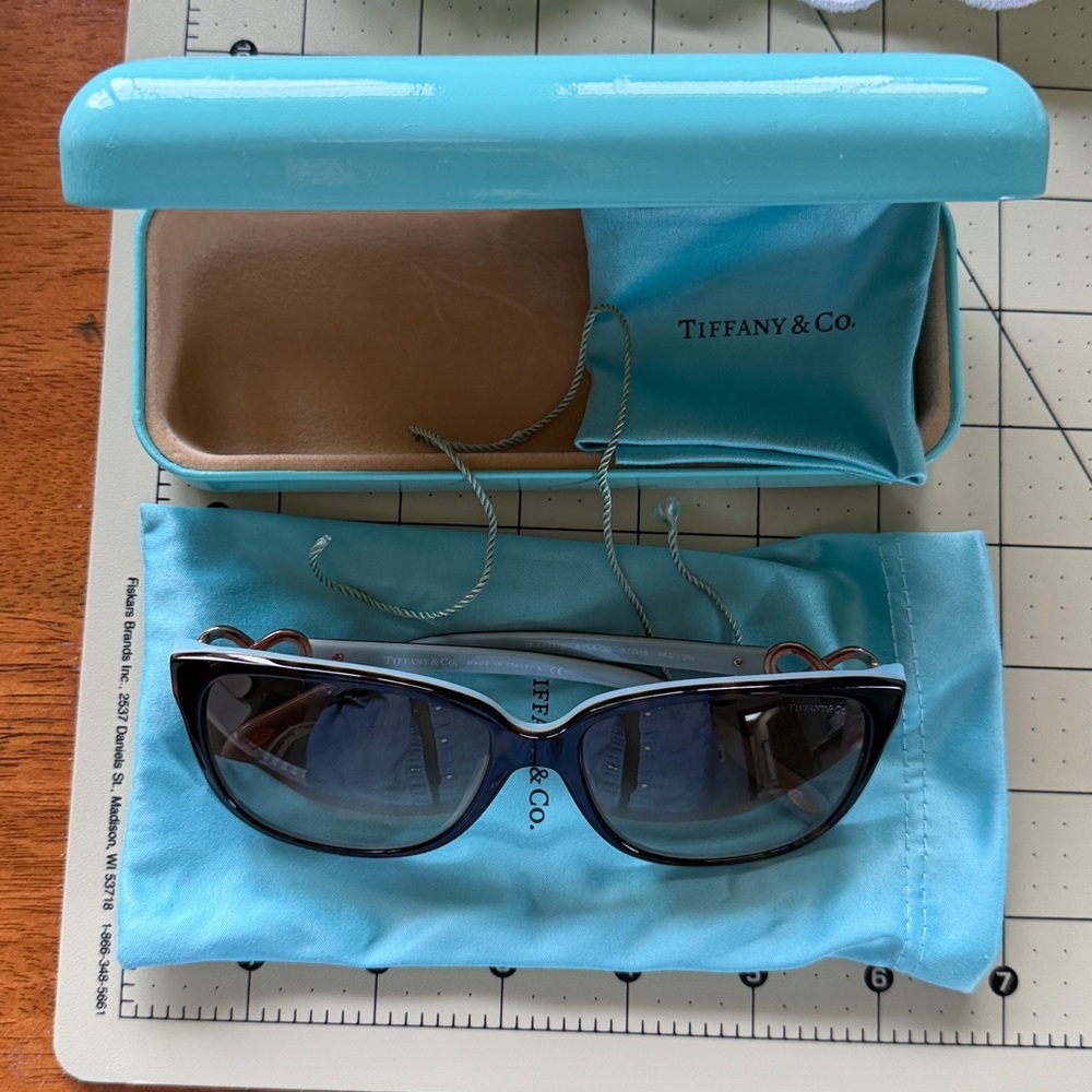 Tiffany & Co. Infinity Tortoise Shell Sunglasses